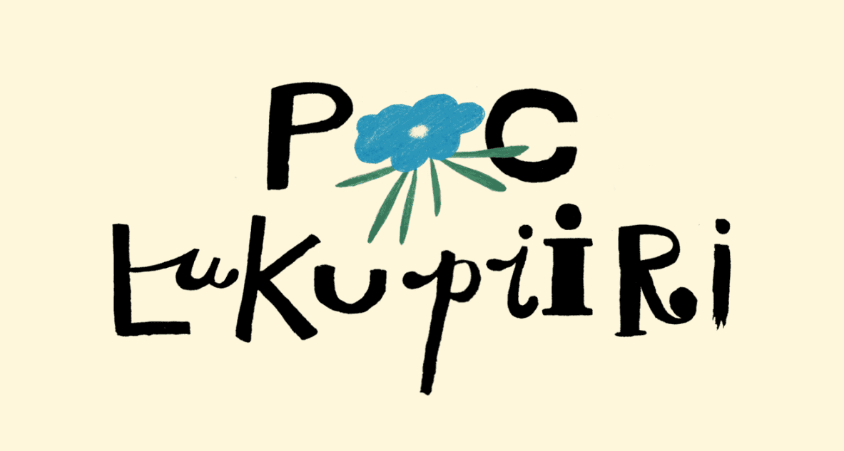Vaalealla taustalla teksti POC Lukupiiri.